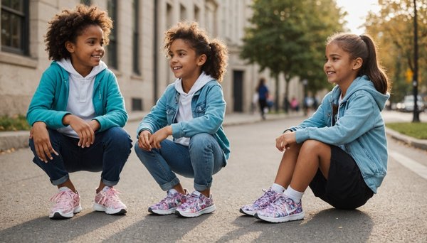 Les baskets filles : le choix idéal pour allier confort et fun